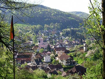 Ferienwohnung in Ramberg - Aussicht mit Blick auf Ramberg
