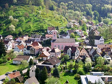 Ferienwohnung in Ramberg - Aussicht mit Blick auf Ramberg