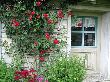 Ferienwohnung in Kirchdorf im Wald - Unser Gartenhaus mit bayerischem Stüberl