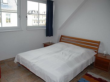 Ferienwohnung in Börgerende-Rethwisch - Wohnung II - Schlafzimmer-Doppelbett