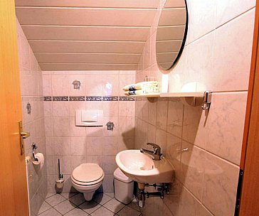 Ferienwohnung in Kirchdorf im Wald - Zweites separates WC