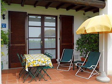 Ferienwohnung in Toscolano Maderno - Die Terrasse