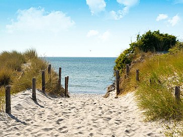 Ferienhaus in Hossegor - Der Weg zum kilometerlangen, breiten Sandstrand