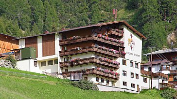 Ferienwohnung in Längenfeld - Berghof Schöpf im Sommer