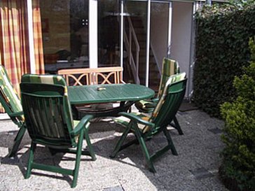 Ferienhaus in Bruinisse - Haus 2 - die Terrasse am Haus