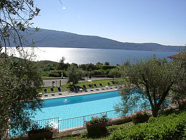 Ferienwohnung in Toscolano Maderno - Der 20 x 8 m grosse Pool