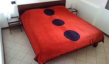 Ferienwohnung in Toscolano Maderno - Schlafraum mit Doppelbett