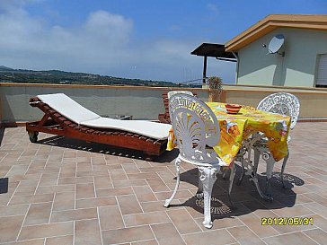 Ferienwohnung in Gonnesa - Studiowohnung Terrasse mit Meerblick