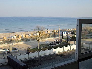 Ferienwohnung in Haffkrug - Grosser Balkon mit Seeblick