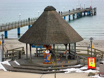 Ferienwohnung in Haffkrug - Haus Strandperle gegenüber vom Strand und Ostsee