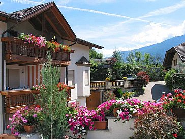 Ferienwohnung in Goldrain-Latsch - Der Innenhof