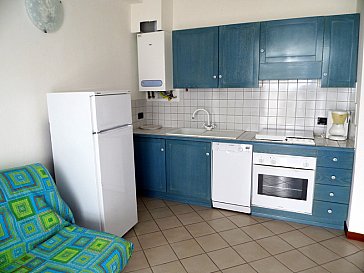 Ferienwohnung in Toscolano Maderno - Die Küche im Wohnraum