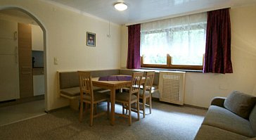 Ferienwohnung in See - Wohnschlafzimmer