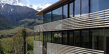 Ferienwohnung in Schlanders - Ausblick in die Berge
