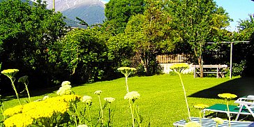 Ferienwohnung in Schlanders - Garten