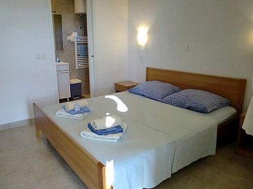 Ferienwohnung in Rab - Das Zimmer "Maritime" mit Doppelbett