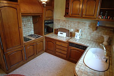 Ferienhaus in Saint Saturnin lès Apt - Küche aus Massivholz