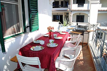 Ferienwohnung in Orosei - Balkon Ferienwohnung PALMA