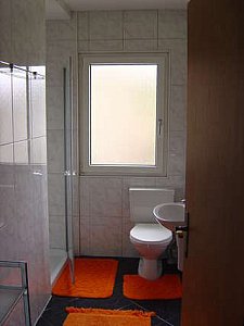 Ferienwohnung in Samedan - Dusche/WC