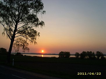 Ferienwohnung in Fährdorf - Sonnenuntergang