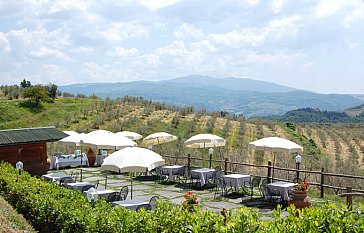 Ferienwohnung in Acone - Panorama Terrasse mit herrlicher Aussicht