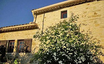 Ferienhaus in Uzès-Blauzac - Blick vom Garten