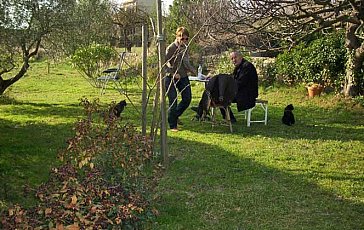 Ferienhaus in Uzès-Blauzac - Im Garten