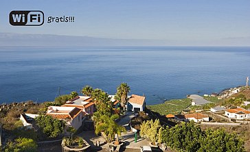 Ferienhaus in Puerto Naos - Traumhaft ruhige Lage mit Meerblick