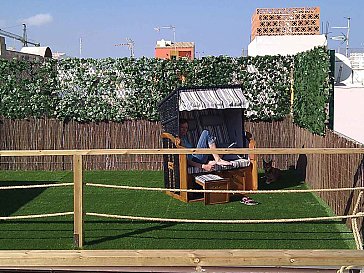 Ferienwohnung in Vecindario - Dachterrasse