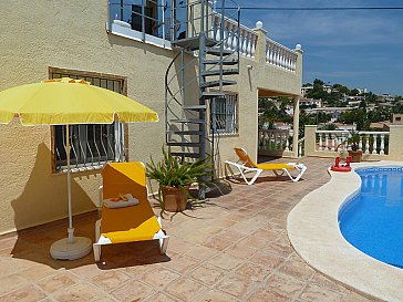 Ferienhaus in Calpe - Terrasse