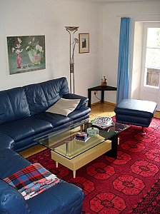 Ferienwohnung in Birnbaum - Gemütlich eingerichtetes Wohnzimmer
