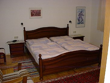 Ferienwohnung in Birnbaum - Das Elternschlafzimmer
