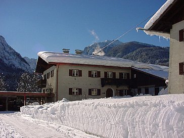 Ferienwohnung in Birnbaum - Das Alte Zollhaus im Winter