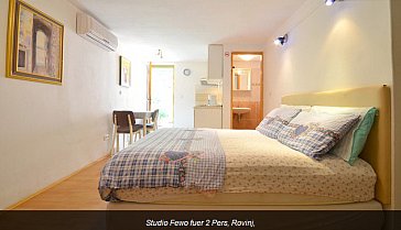 Ferienwohnung in Rovinj - Studio für 2 Personen