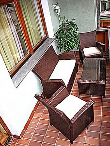 Ferienwohnung in Mayrhofen - Terrasse