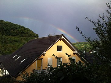 Ferienwohnung in Bad Neuenahr-Ahrweiler - Aussicht mit Regenbogen