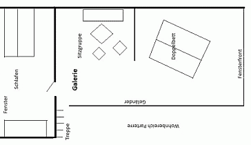 Ferienwohnung Grundrissplan 2