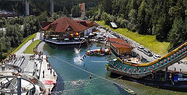 Ferienwohnung in Roppen - Badesee