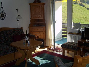 Ferienwohnung in Täsch-Zermatt - Blick aus dem Studio