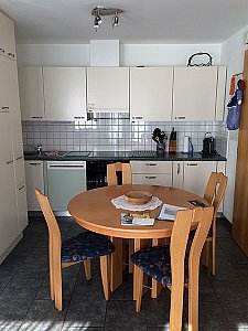 Ferienwohnung in Scuol - Küche