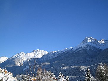 Ferienwohnung in Scuol - Blick aus der Wohnung