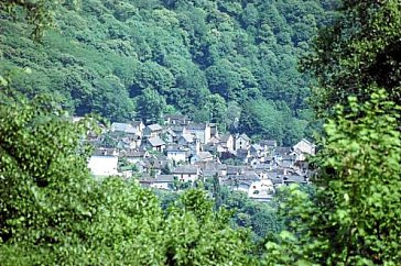 Ferienhaus in Avegno - Luftaufnahme Avegno - Terra di fuori