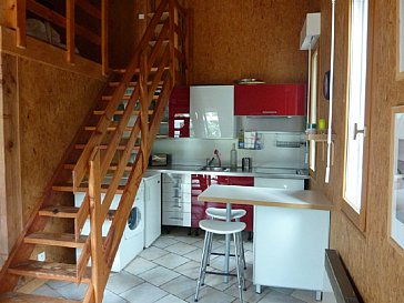 Ferienhaus in Hourtin-Piqueyrot - Küche links