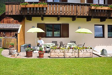 Ferienwohnung in Techendorf-Neusach - Auf unserer Gästeterrasse