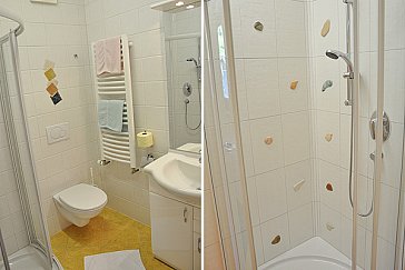 Ferienwohnung in Techendorf-Neusach - Die beiden Badezimmer