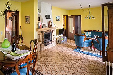 Ferienhaus in Brusino Arsizio - Wohnzimmer