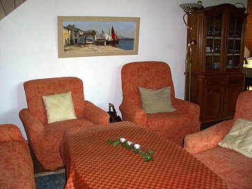 Ferienwohnung in Hagenburg - Sitzecke im Wohnzimmer