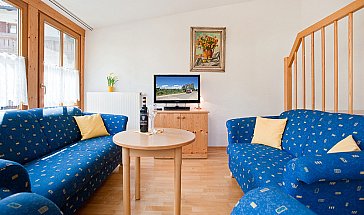 Ferienwohnung in Füssen - Wohnzimmer Alpenrose