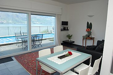 Ferienhaus in Porto Valtravaglia - Wohnzimmer