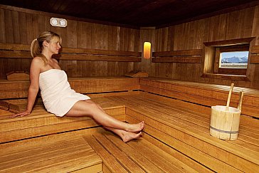 Ferienwohnung in Füssen - Sauna im Hotel Seespitz